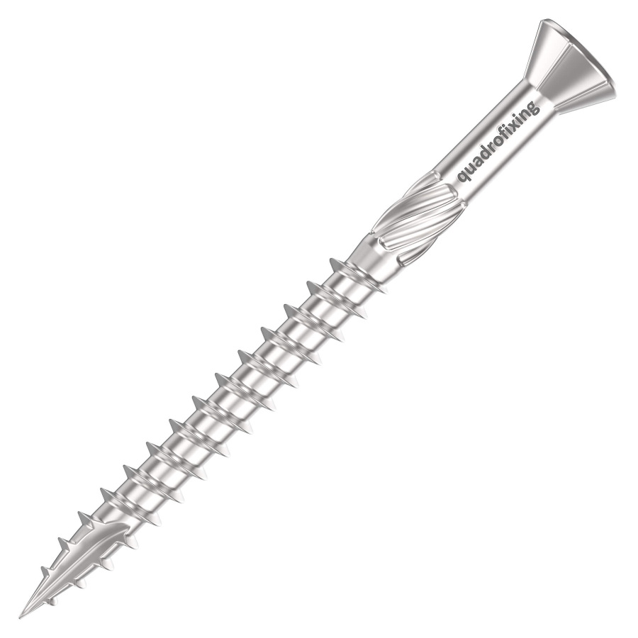 Fassadenschrauben 4,5 mm, rostfreier Stahl A2 (200 Stück)