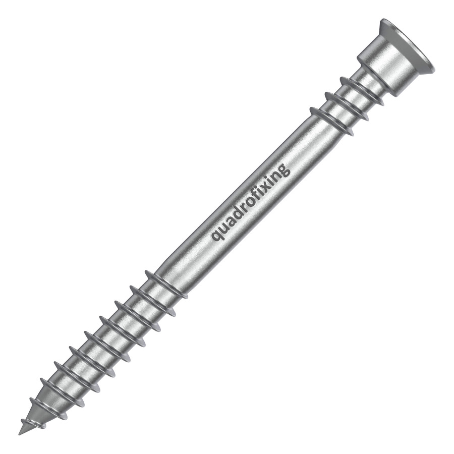 Terrassenschrauben 5,5 mm, Edelstahl A4, zylindrischer Kopf, gewachst (100 Stück)