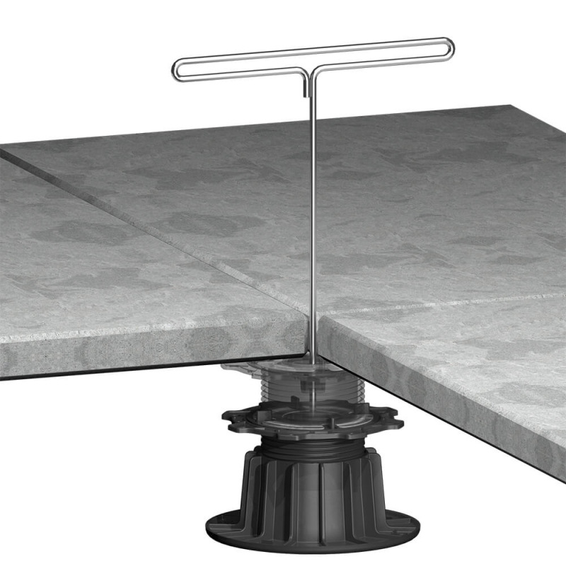 Verstellfüße für Terrassenplatten EUROTEC GIANT L 80-130 mm 3