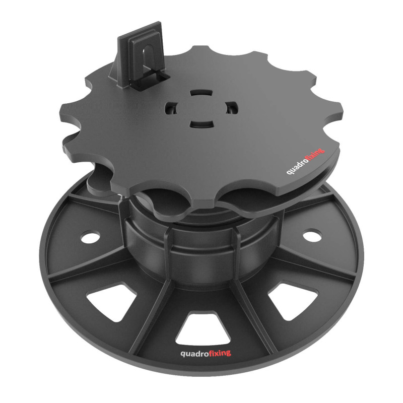 Selbstnivellierender Verstellfuß EUROTEC BASE SL 42–67 mm