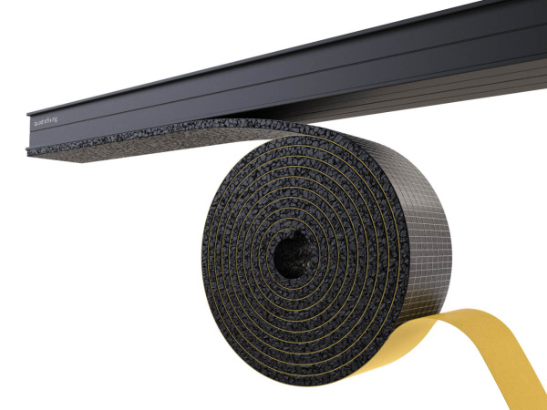 Schwarzes Aluminium-Terrassenprofil 24×40×4000 mm | QFX-ALU 24 BLACK 3