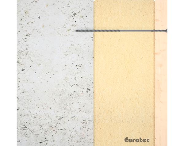 EUROTEC BLUE POWER - vrut na montáž dreveného roštu (100 ks) 1