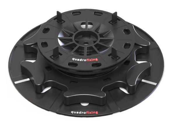 Nivellier-Verstellfüße für Terrassendielen 24–41 mm ARKIMEDE (Spalt 2–4 mm)