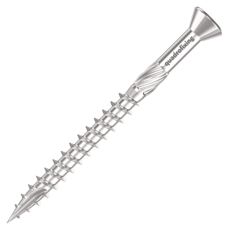 Fassadenschrauben 4,5 mm, rostfreier Stahl A2 (200 Stück)