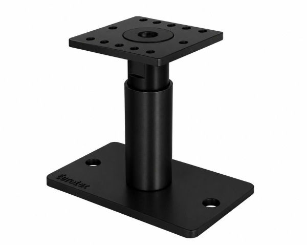 Schwarzer verstellbarer Pfostenträger Eurotec PediX Black