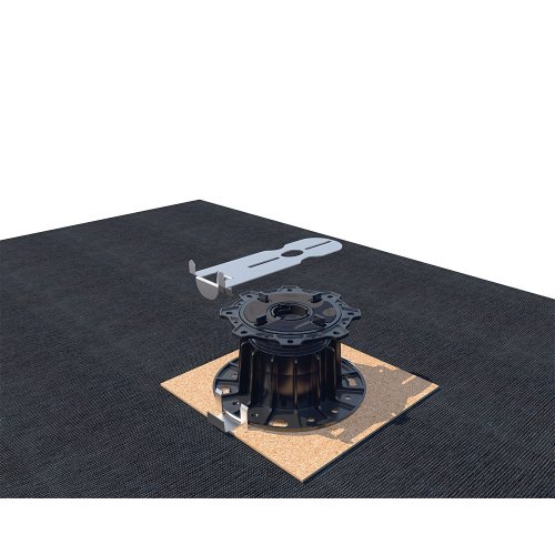 Unteres Abschlusselement für GIANT Stelzlager (Edelstahl) 2