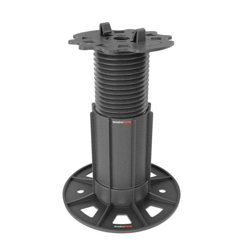 Verstellfuß EUROTEC BASE 110–210 mm für QFX-ALU-Profile