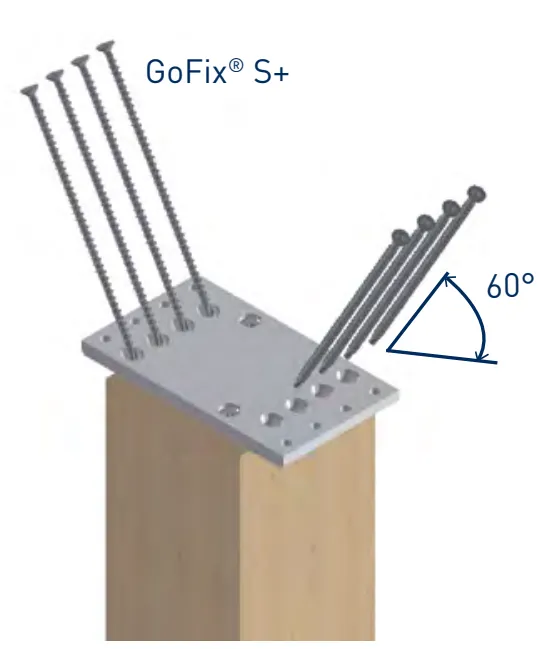 SIHGA Stabilix C - Holzverbinder (1 Stk.)