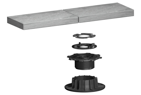 Verstellfüße für Terrassenplatten EUROTEC GIANT M 55-85 mm 2