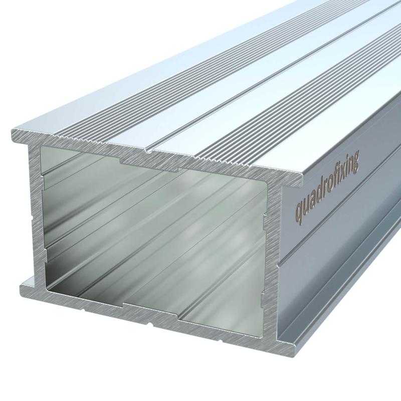 Aluminium-Terrassenprofil 24×40×4000 mm | QFX-ALU 24