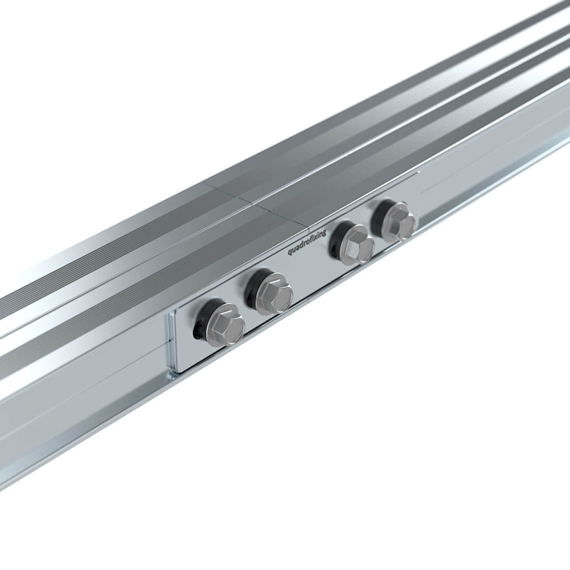 Aluminium-Terrassenprofil 24×40×4000 mm | QFX-ALU 24 1