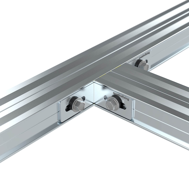 Aluminium-Terrassenprofil 24×40×4000 mm | QFX-ALU 24 2