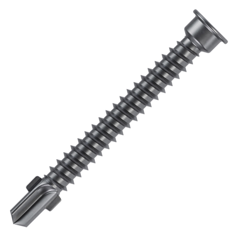 Terrassenschraube für Aluminiumstruktur 5,5 mm, Edelstahl C1 (200 Stück)